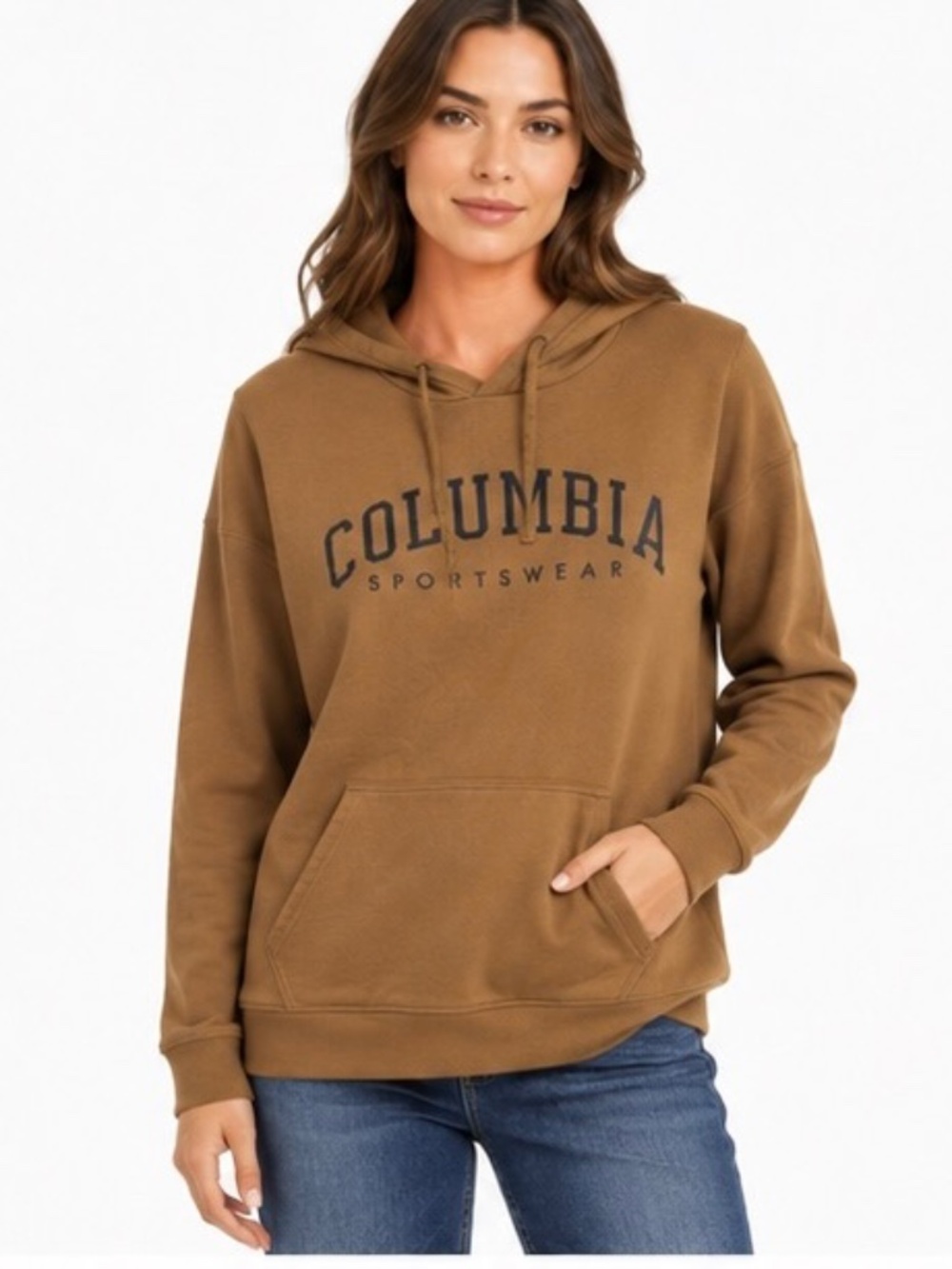 Columbia Sportswear Women's Brown Hoodie Sweatshirt – Large